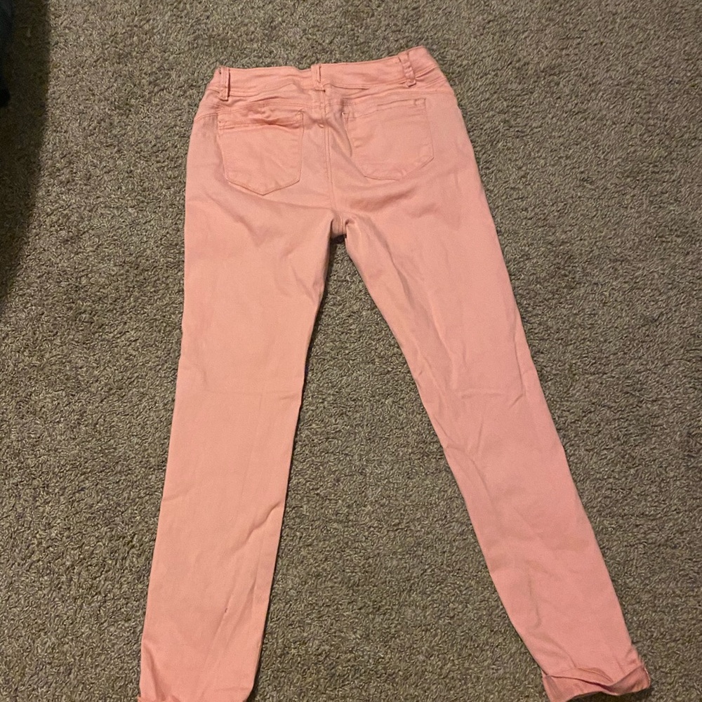 Pink jeans